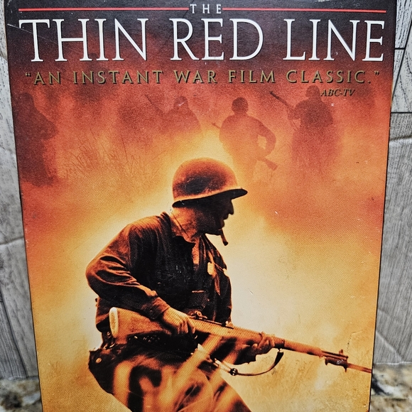 The Thin Red Line VHS 2000 Sean Penn George Clooney Woody Harrelson Nick Nolte - Picture 4 of 9